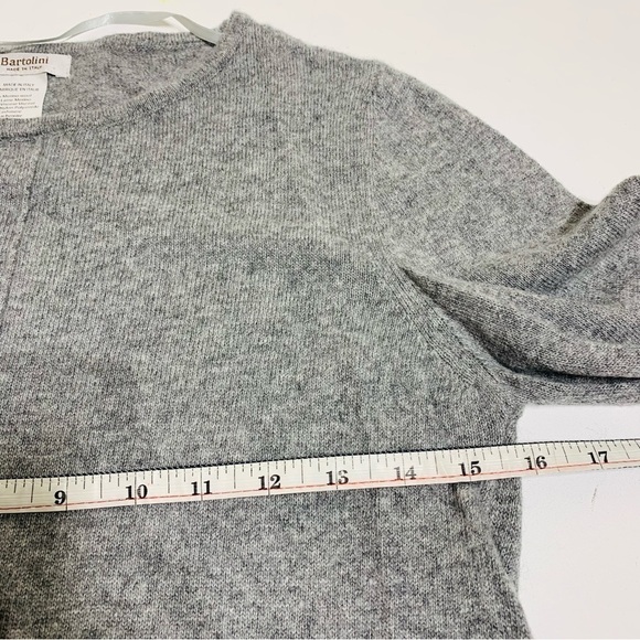 Bartolini M Italian made merino wool and cashmere blend sweater - Picture 4 of 5